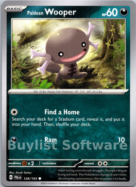 Paldean Wooper [128/193] [Paldea Evolved]