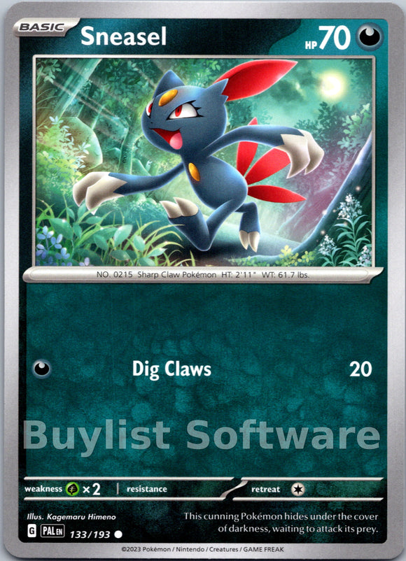 Sneasel [133/193] [Paldea Evolved]