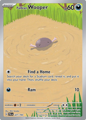 Paldean Wooper [221/193] [Paldea Evolved] Holofoil