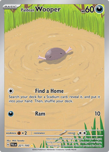 Paldean Wooper [221/193] [Paldea Evolved] Holofoil