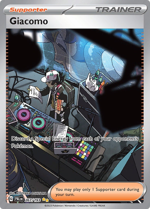 Giacomo [267/193] [Paldea Evolved] Holofoil
