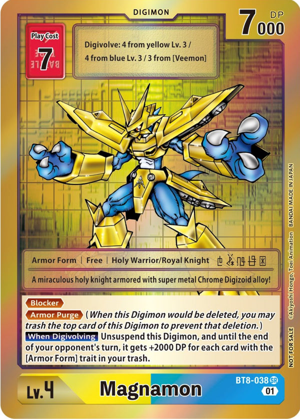 Magnamon (Tamer Party -Special-) [BT8-038] [New Awakening] Foil