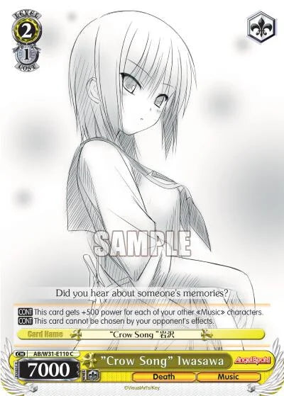 4d91944a-0b46-47fa-bea9-fb030e9bcfeb | ws-ab/w31-e110-c-nf-angebeatreed-com-nm | "Crow Song" Iwasawa