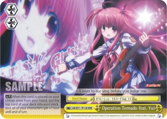4d91944a-0b46-47fa-bea9-fb030e9bcfeb | ws-ab/w31-te12r-rrr-nf-angebeatreed-r-tri-nm | Operation Tornado feat. Yui (RRR)