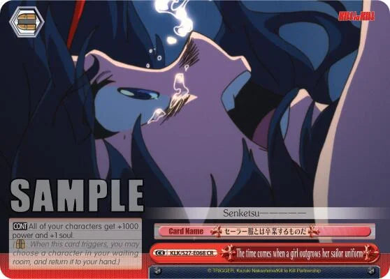 4d91944a-0b46-47fa-bea9-fb030e9bcfeb | ws-klk/s27-e068-cr-nf-killlakill-cli-nm | The time comes when a girl outgrows her sailor uniform