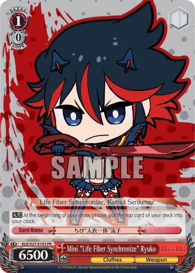4d91944a-0b46-47fa-bea9-fb030e9bcfeb | ws-klk/s27-e103-pr-nf-killlakill-pro-nm | Mini "Life Fiber Synchronize" Ryuko