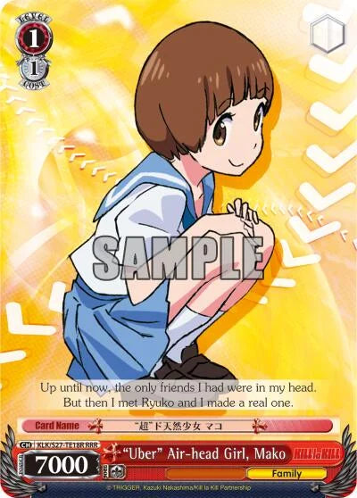 4d91944a-0b46-47fa-bea9-fb030e9bcfeb | ws-klk/s27-te18r-rrr-nf-killlakill-r-tri-nm | "Uber" Air-head Girl, Mako (RRR)