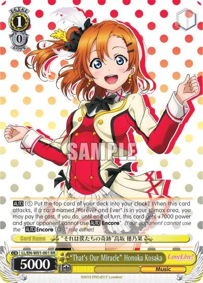4d91944a-0b46-47fa-bea9-fb030e9bcfeb | ws-ll/en-w01-001-rr-nf-lovelivedx-dou-nm | "That's Our Miracle" Honoka Kosaka