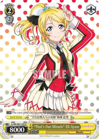 4d91944a-0b46-47fa-bea9-fb030e9bcfeb | ws-ll/en-w01-023-r-nf-lovelivedx-rar-nm | "That's Our Miracle" Eli Ayase