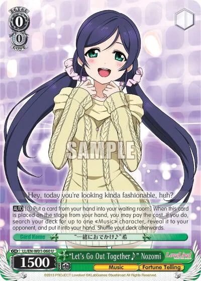 4d91944a-0b46-47fa-bea9-fb030e9bcfeb | ws-ll/en-w01-060-u-nf-lovelivedx-unc-nm | "Let's Go Out Together~" Nozomi