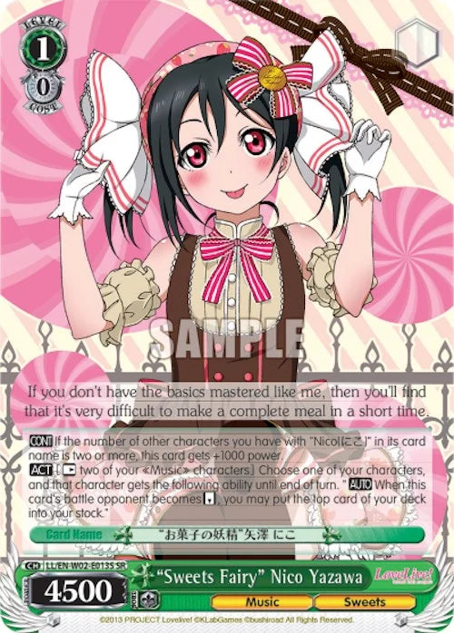 4d91944a-0b46-47fa-bea9-fb030e9bcfeb | ws-ll/en-w02-e013s-sr-nf-lovelivedxvol2-s-sup-nm | "Sweets Fairy" Nico Yazawa (SR)