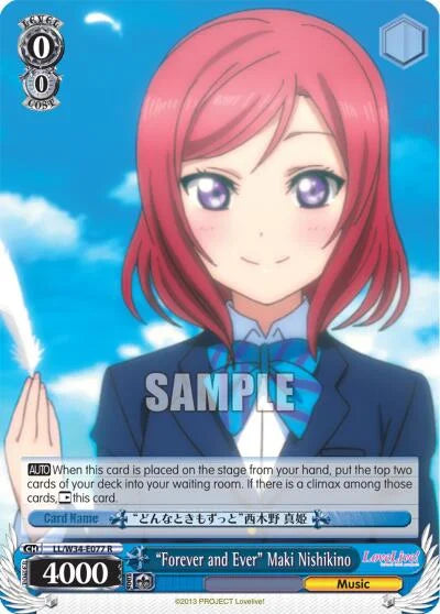 4d91944a-0b46-47fa-bea9-fb030e9bcfeb | ws-ll/w34-e077-r-nf-lovelivevol2-rar-nm | "Forever and Ever" Maki Nishikino