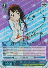 4d91944a-0b46-47fa-bea9-fb030e9bcfeb | ws-nk/w30-e076sp-sp-nf-nisefalslove-s-spe-nm | The One, Kosaki (SP)