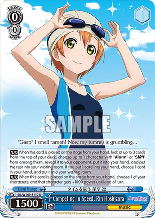 4d91944a-0b46-47fa-bea9-fb030e9bcfeb | ws-sil/w109-e112-u-nf-loveliveschoidolfest2miralive-unc-nm | Competing in Speed, Rin Hoshizora