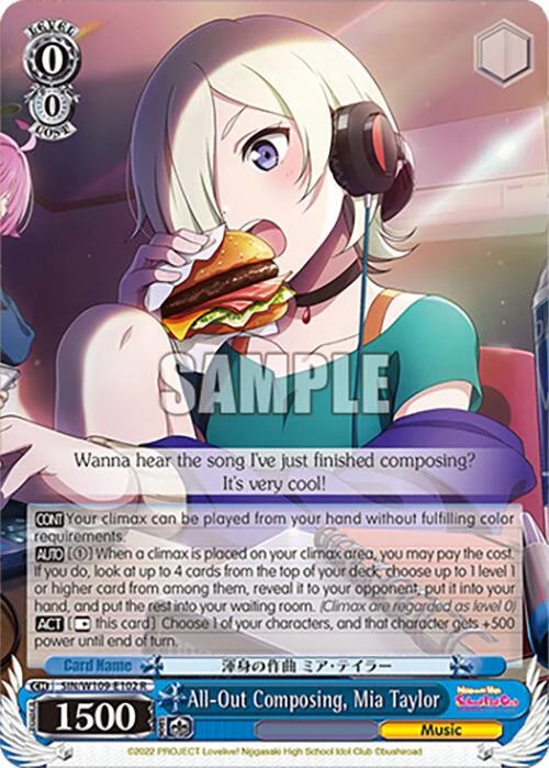 4d91944a-0b46-47fa-bea9-fb030e9bcfeb | ws-sin/w109-e102-r-nf-loveliveschoidolfest2miralive-rar-nm | All-Out Composing, Mia Taylor