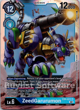 ZeedGarurumon [EX4-022] [Alternative Being Booster] Foil