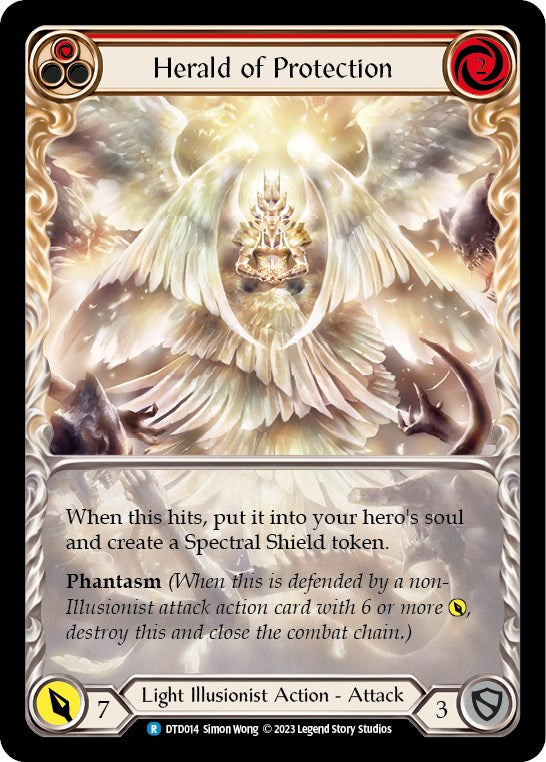 Herald of Protection (Red) [DTD014] [Dusk till Dawn]