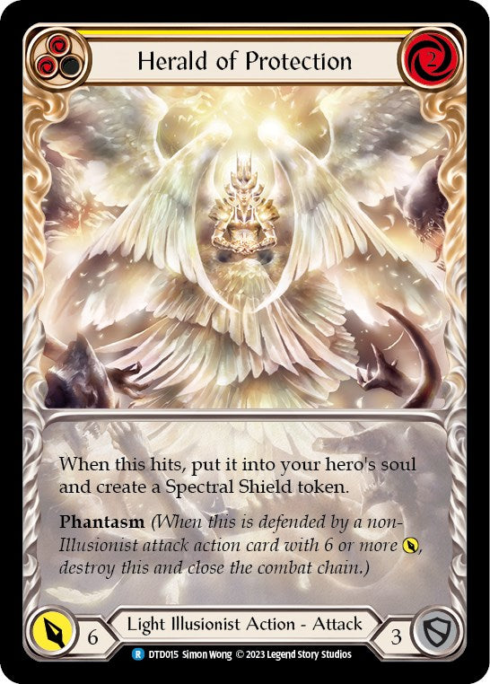 Herald of Protection (Yellow) [DTD015] [Dusk till Dawn]
