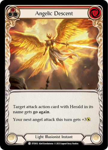 Angelic Descent (Red) [DTD032] [Dusk till Dawn] Rainbow Foil