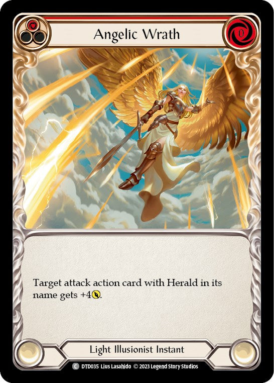 Angelic Wrath (Red) [DTD035] [Dusk till Dawn] Rainbow Foil