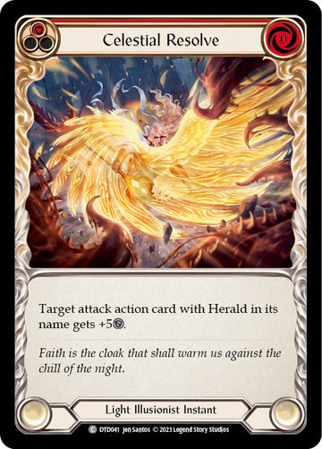 Celestial Resolve (Red) [DTD041] [Dusk till Dawn]