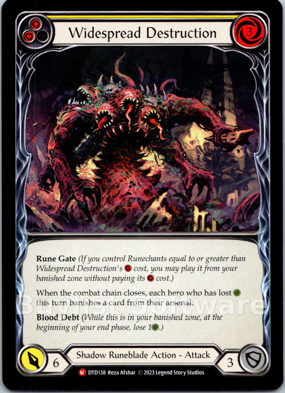 Widespread Destruction [DTD138] [Dusk till Dawn]