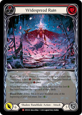 Widespread Ruin (Extended Art) [DTD139] [Dusk till Dawn] Rainbow Foil