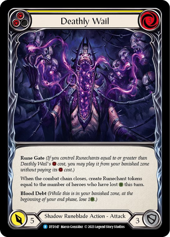 Deathly Wail (Yellow) [DTD147] [Dusk till Dawn]