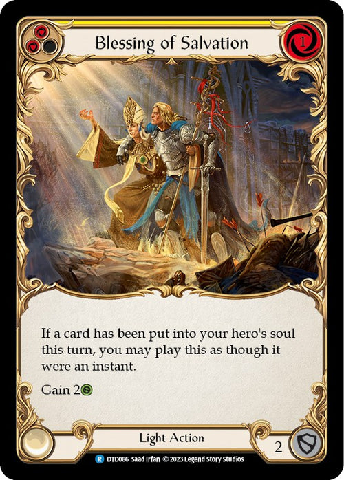 Blessing of Salvation (Yellow) [DTD086] [Dusk till Dawn]