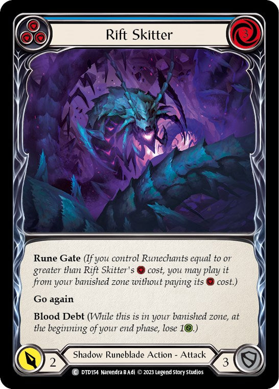 Rift Skitter (Blue) [DTD154] [Dusk till Dawn]