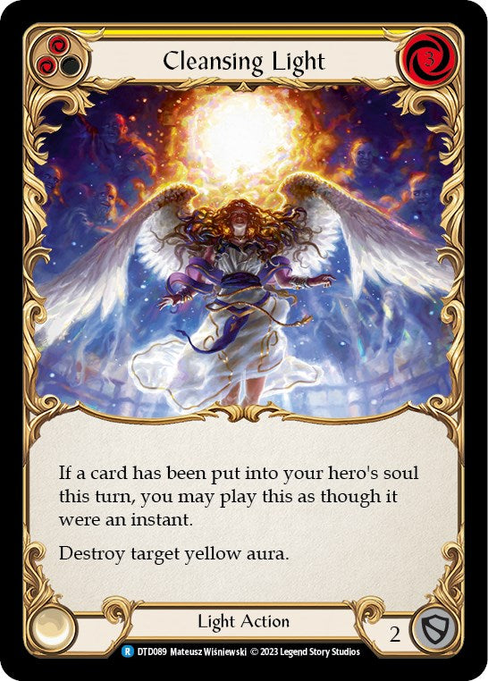 Cleansing Light (Yellow) [DTD089] [Dusk till Dawn] Rainbow Foil
