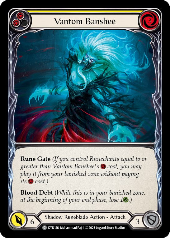 Vantom Banshee (Yellow) [DTD156] [Dusk till Dawn]