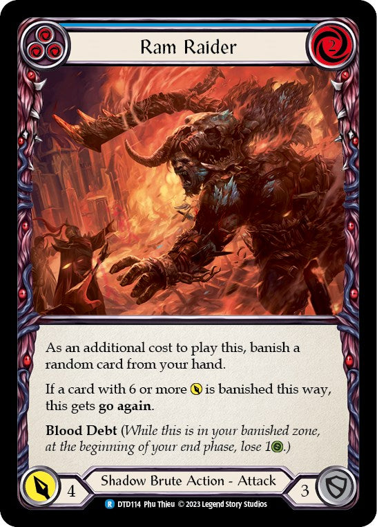 Ram Raider (Blue) [DTD114] [Dusk till Dawn] Rainbow Foil