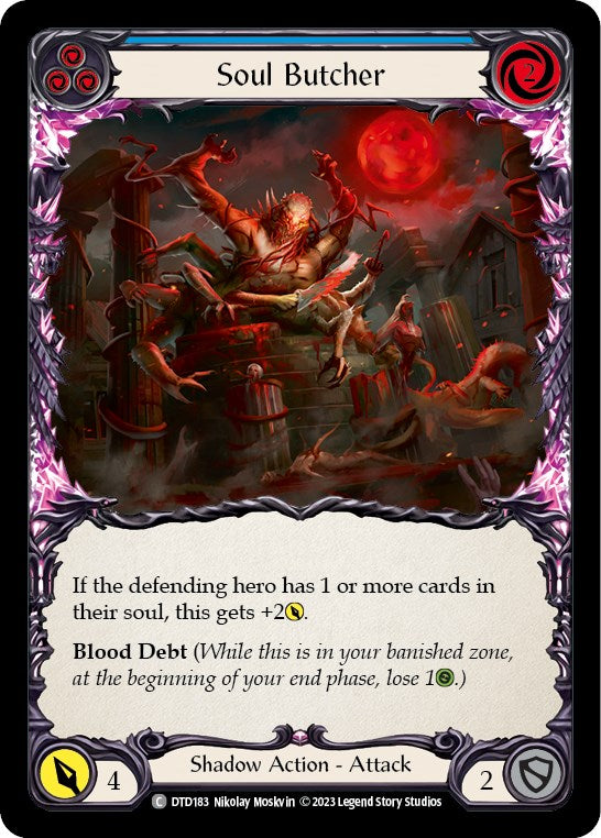 Soul Butcher (Blue) [DTD183] [Dusk till Dawn] Rainbow Foil