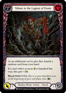 Tribute to the Legions of Doom (Red) [DTD130] [Dusk till Dawn] Rainbow Foil