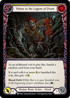 Tribute to the Legions of Doom (Yellow) [DTD131] [Dusk till Dawn] Rainbow Foil