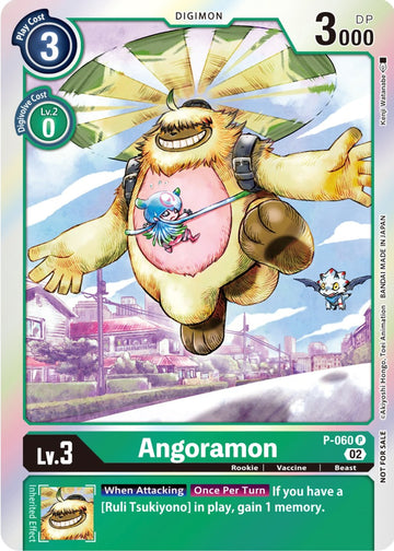 Angoramon (Winner Pack Royal Knights) [P-060 P] [Digimon Promotion Cards] Foil