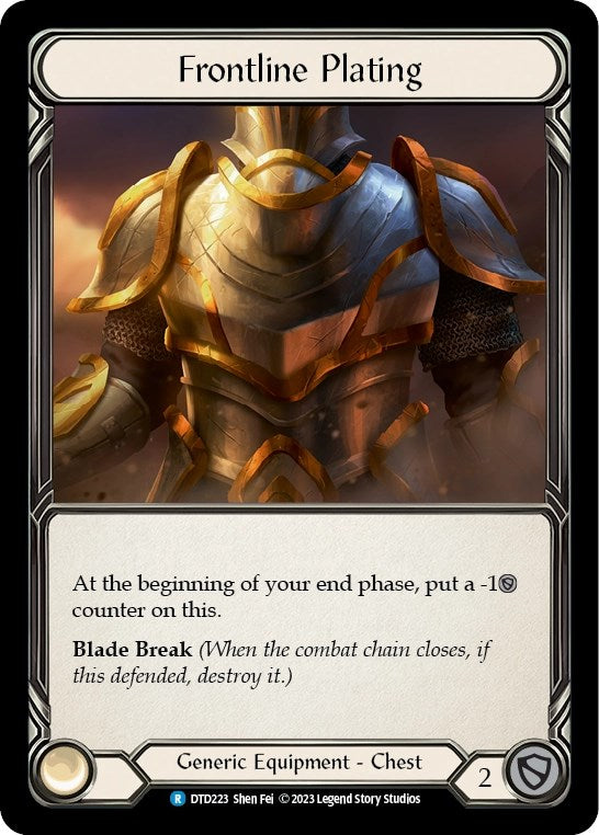 Frontline Plating [DTD223] [Dusk till Dawn] Cold Foil