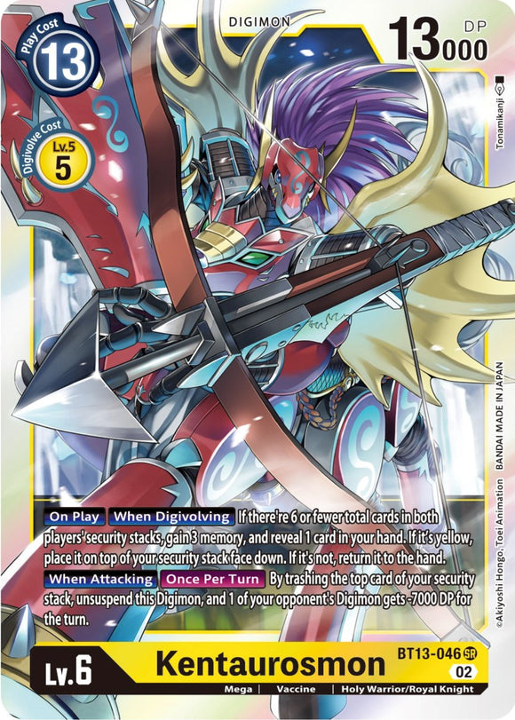 Kentaurosmon [BT13-046] [Versus Royal Knights] Foil