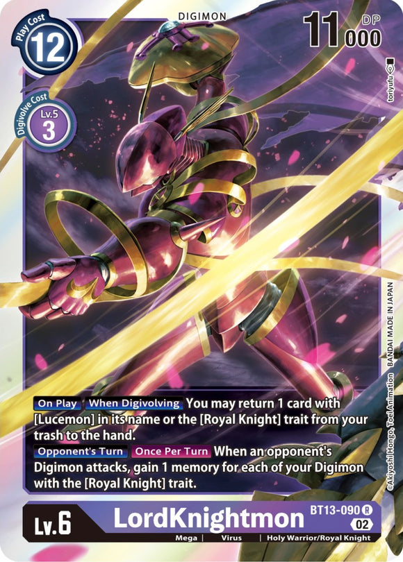LordKnightmon [BT13-090] [Versus Royal Knights] Foil