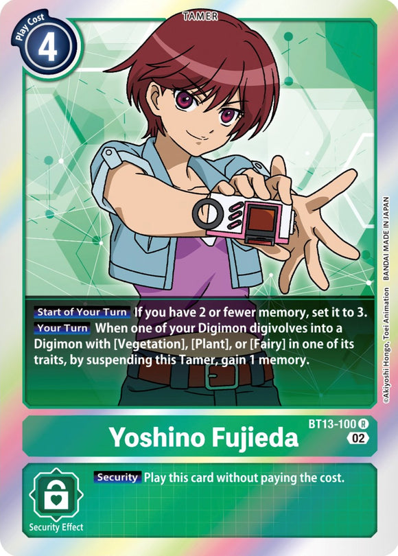 Yoshino Fujieda [BT13-100 R] [Versus Royal Knights] Foil