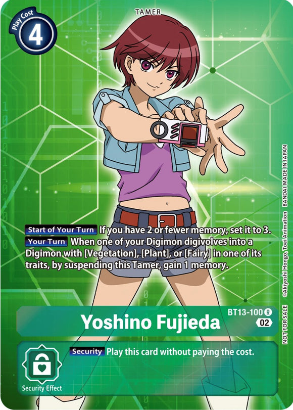 Yoshino Fujieda (Box Topper) [BT13-100 R] [Versus Royal Knights] Foil