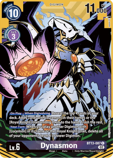 Dynasmon (Alternate Art) [BT13-087] [Versus Royal Knights] Foil