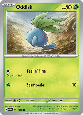Oddish [001/197] [Obsidian Flames]