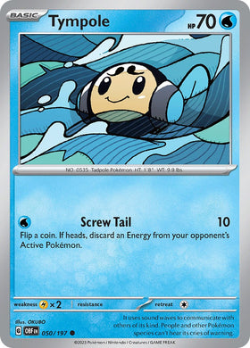 Tympole [050/197] [Obsidian Flames]