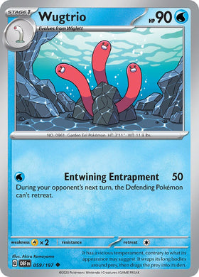 Wugtrio [059/197] [Obsidian Flames]