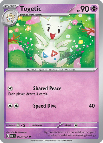 Togetic [084/197] [Obsidian Flames]