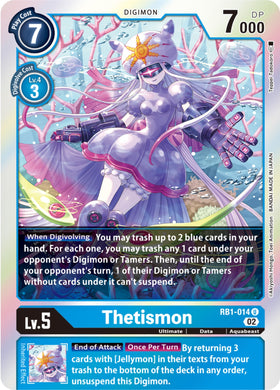 Thetismon [RB1-014] [Resurgence Booster] Foil