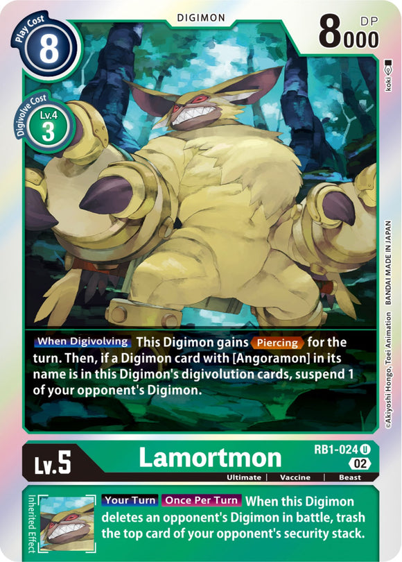 Lamortmon [RB1-024] [Resurgence Booster] Foil