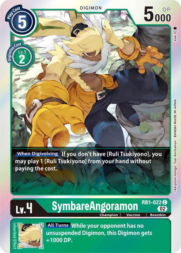 SymbareAngoramon [RB1-022] [Resurgence Booster] Foil